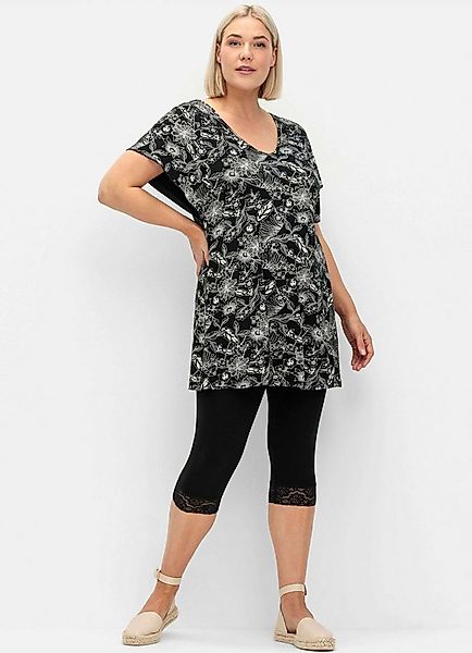Sheego Jumpsuit Shirt + Leggings Länge ca. 82cm günstig online kaufen
