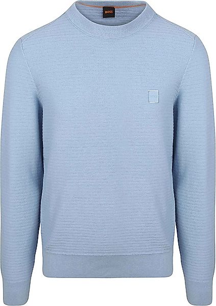 BOSS Pull Anion Blau - Größe M günstig online kaufen