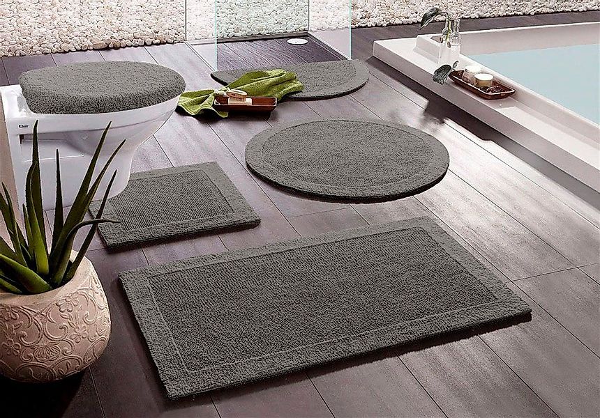 OTTO home Badematte Kapra, Badvorleger, Badezimmer Teppich, Höhe 14 mm, bei günstig online kaufen