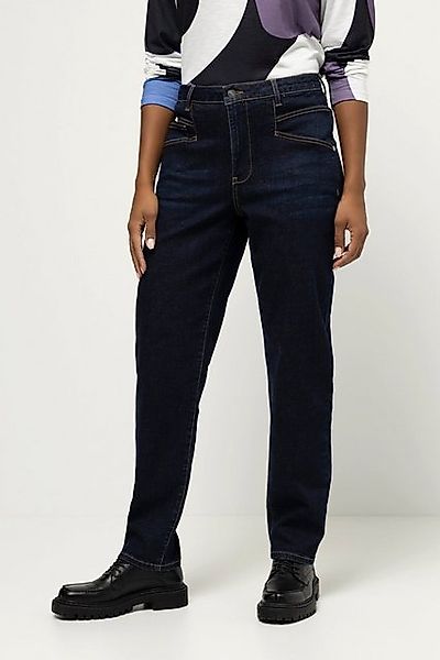 Gina Laura Regular-fit-Jeans Karotten-Jeans weite Passform 5-Pocket-Form günstig online kaufen