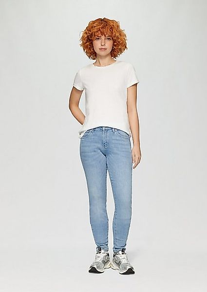 QS Stoffhose Jeans Sadie / Skinny Fit / Mid Rise / Skinny Leg günstig online kaufen