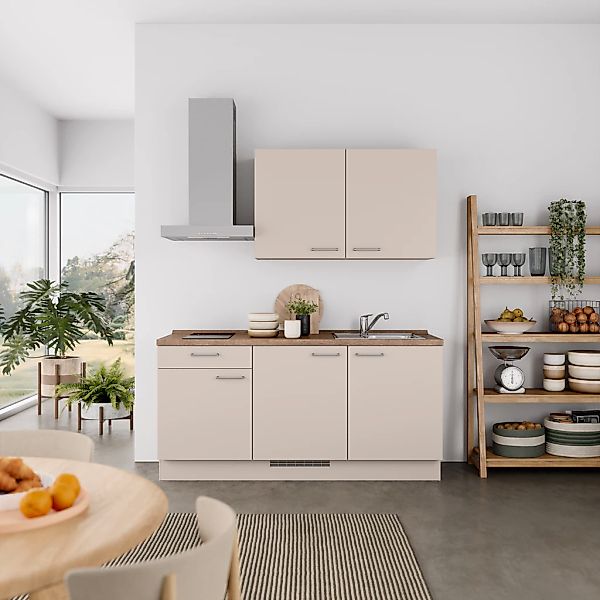 nobilia Küchenzeile ""Laser I",Ausrichtung wählbar, Breite 180 cm" vormonti günstig online kaufen