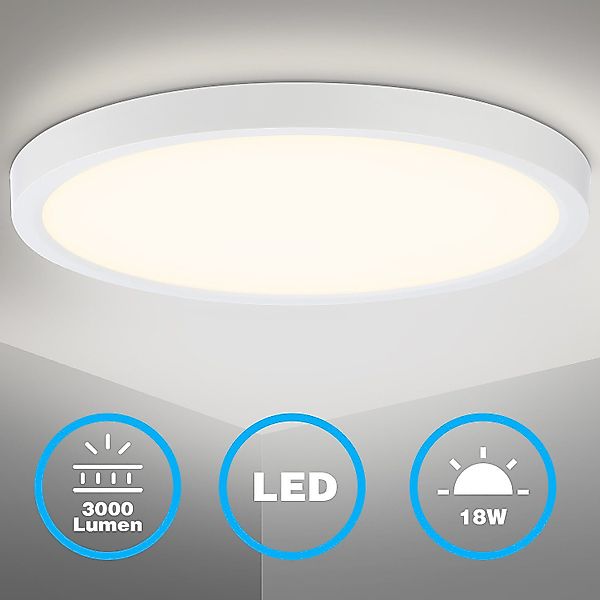 OULENBIYAR Deckenleuchten Ultra Dünn 24/36W LED günstig online kaufen