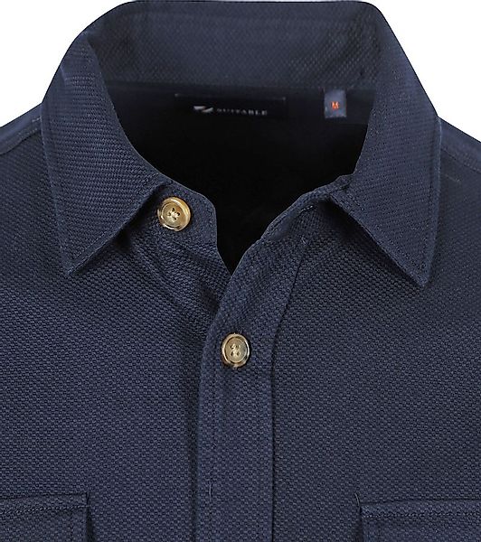 Suitable Cia Überhemd Navy - Größe S günstig online kaufen