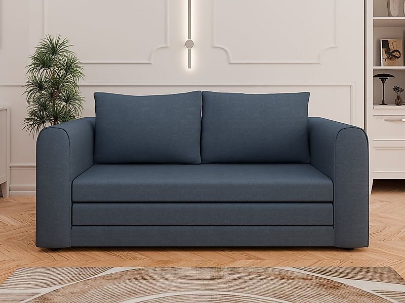 PANDA MÖBEL GmbH Schlafsofa Arelis – Moderne 2-Sitzer Sofa mit Bettfunktion günstig online kaufen