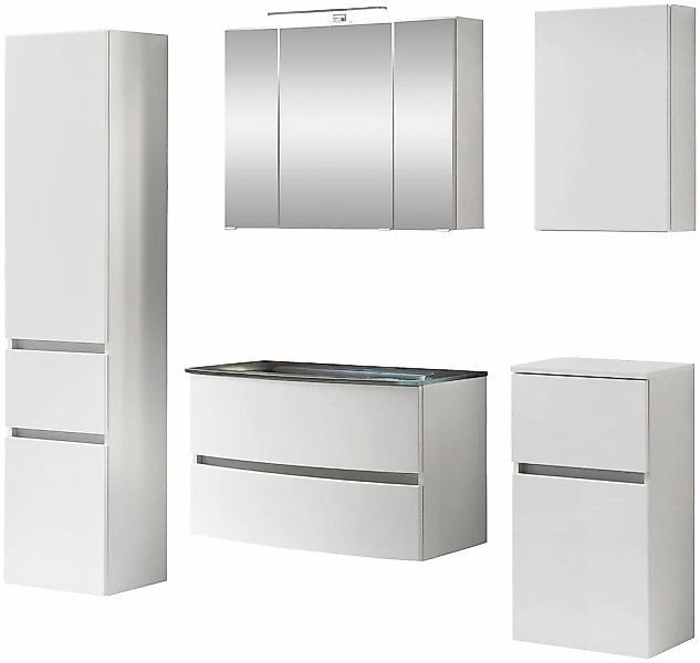 welltime Badezimmer-Set "Kaunas" Set, 5 Stk. tlg. günstig online kaufen