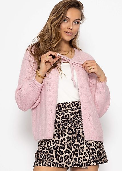 SASSYCLASSY Cardigan Weiche Strickjacke Damen mit günstig online kaufen