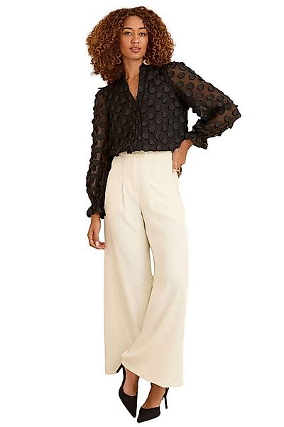 Love & Roses Langarmbluse Love & Roses Bluse mit 3D-Punkten, Regular (1-tlg günstig online kaufen