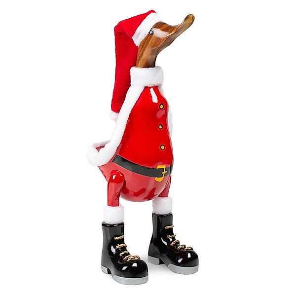 Rikmani Dekofigur Santa Ente Weihnachten günstig online kaufen