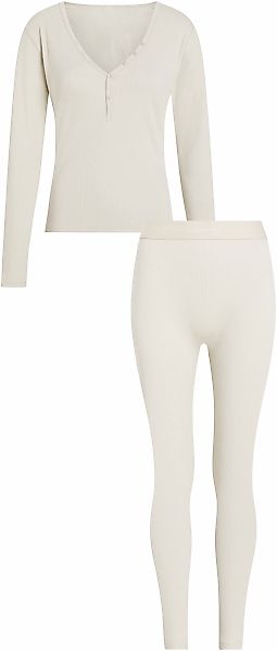 Calvin Klein Underwear Relaxanzug "L/S HENLEY & LEGGING" Set, 2 Stk. tlg., günstig online kaufen