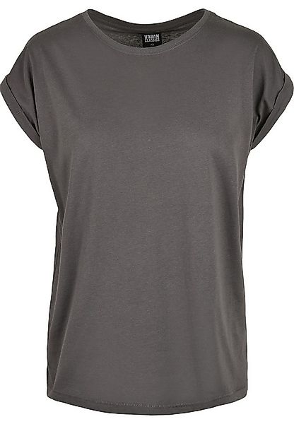 URBAN CLASSICS Kurzarmshirt Urban Classics Damen Ladies Extended Shoulder T günstig online kaufen