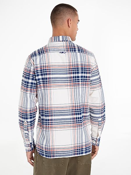 Tommy Hilfiger Langarmhemd XL OXFORD CHECK günstig online kaufen