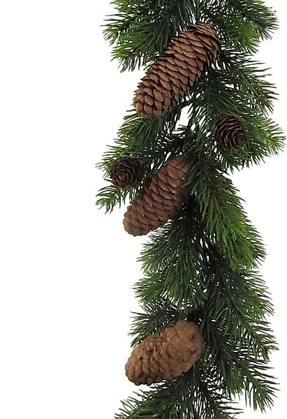 Winterliche Kunstpflanze Weihnachtsdeko, Weihnachtsgirlande Fichte, Creativ günstig online kaufen