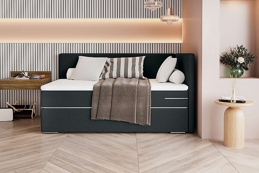 99rooms Boxspringbett Phönix Mini Plus (Schlafzimmerbett, Bett), mit Tasche günstig online kaufen