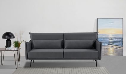 INOSIGN Schlafsofa "TULARE, 204 cm, klappbarer 3-Sitzer mit verstellbarer R günstig online kaufen