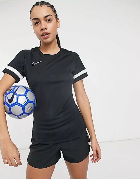 Nike Football – Academy Dry – T-Shirt in Schwarz günstig online kaufen