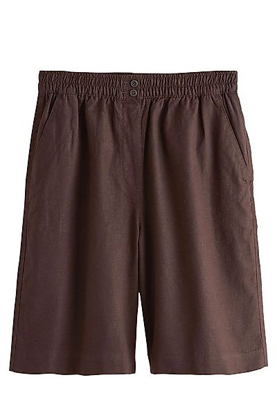 Next Shorts Knielange Shorts aus Leinengemisch mit Stretch (1-tlg) günstig online kaufen