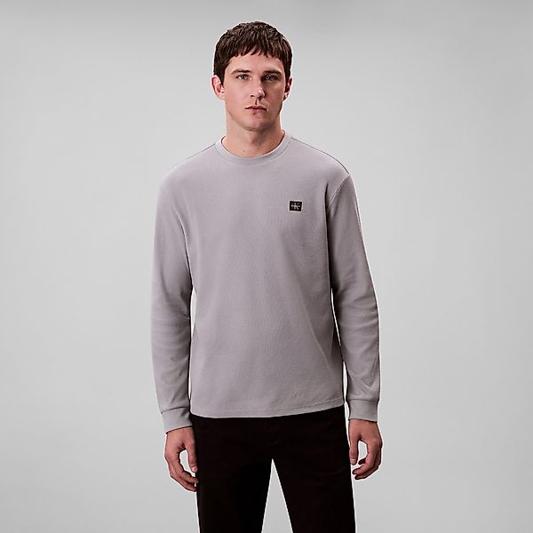 Calvin Klein Jeans Langarmshirt Mit Rundhalsausschnitt günstig online kaufen