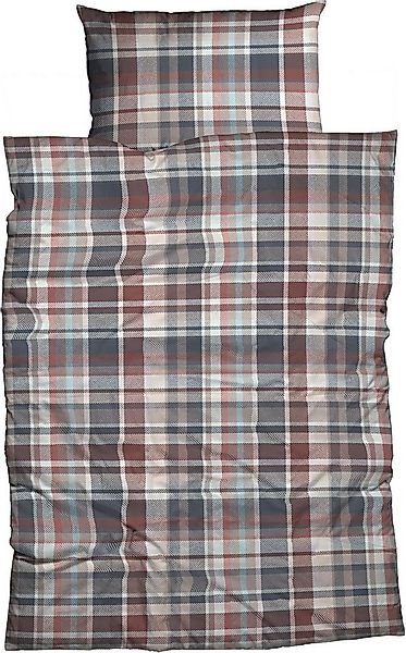 CASATEX Bettwäsche Silan, Biber, 3 teilig, zeitloses,rustikales Design, mar günstig online kaufen