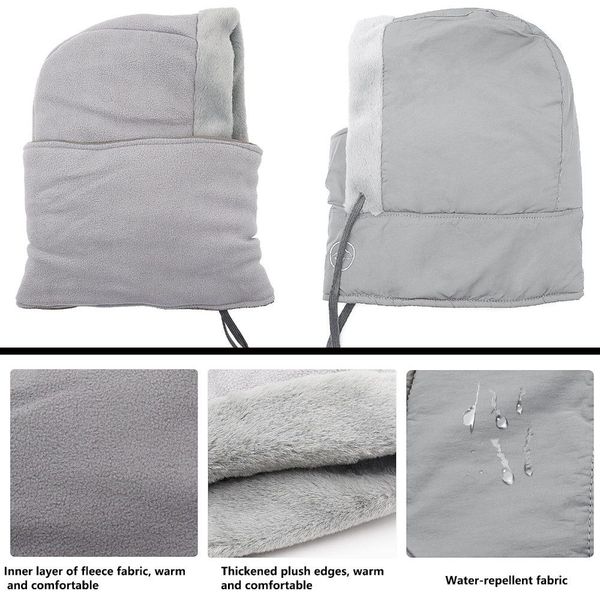 Blusmart Sturmhaube Winter Plüsch Warme Mütze günstig online kaufen