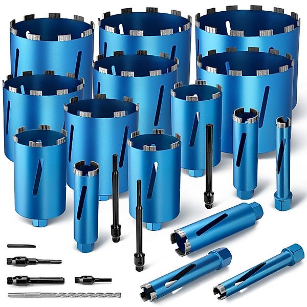 XERSEK Bohrkrone M22 Turbo Kernbohrer L200mm günstig online kaufen