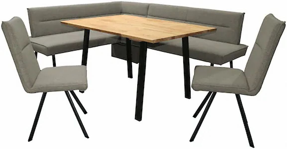 Home affaire Eckbankgruppe »Sava« Set, 4 Stk. tlg. Eckbank mit Wellenfederu günstig online kaufen
