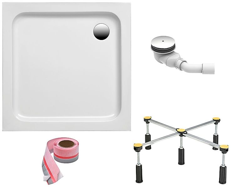 OTTOFOND Duschwanne, quadratisch, Sanitäracryl, Set, 90x90x6 günstig online kaufen