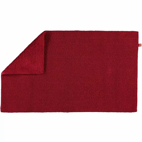 Rhomtuft - Badteppich Pur - Farbe: cardinal - 349 - 70x130 cm günstig online kaufen