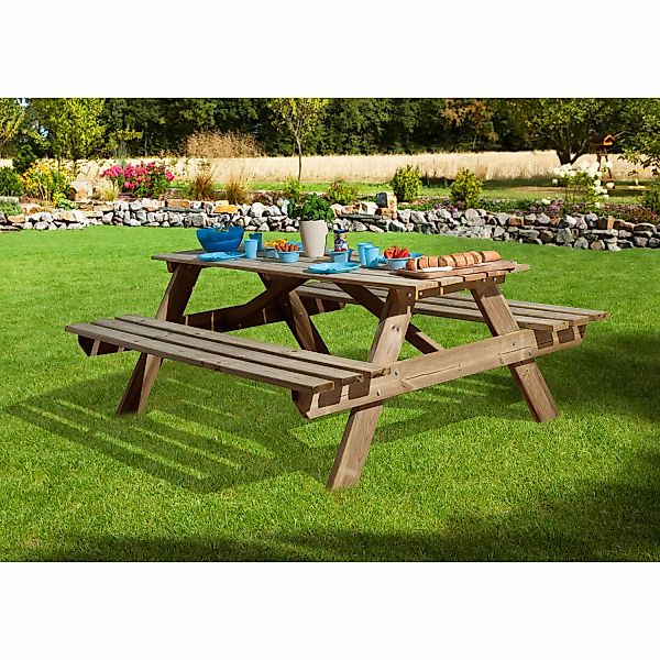 weka Garten-Essgruppe, Tischgröße BxTxH: 181x63x72 cm günstig online kaufen