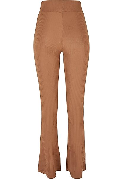 URBAN CLASSICS Leggings "Urban Classics Damen Ladies High Waist Rib Flared günstig online kaufen
