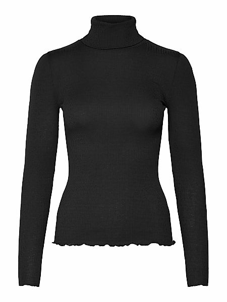 rosemunde Rollkragenshirt "Beatha silk shirt" Langarm Rolli, bequem, femini günstig online kaufen
