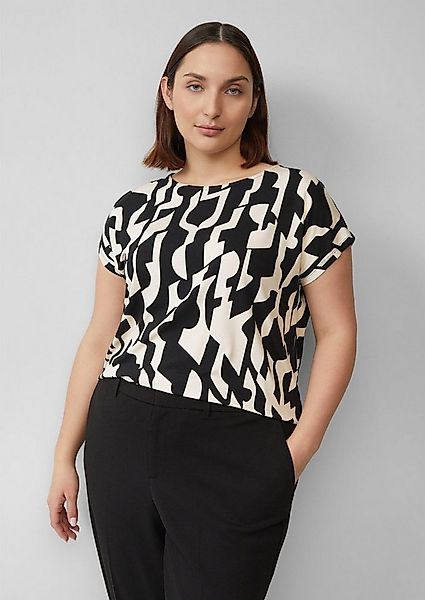 s.Oliver T-Shirt CURVE softer Single-Jersey günstig online kaufen