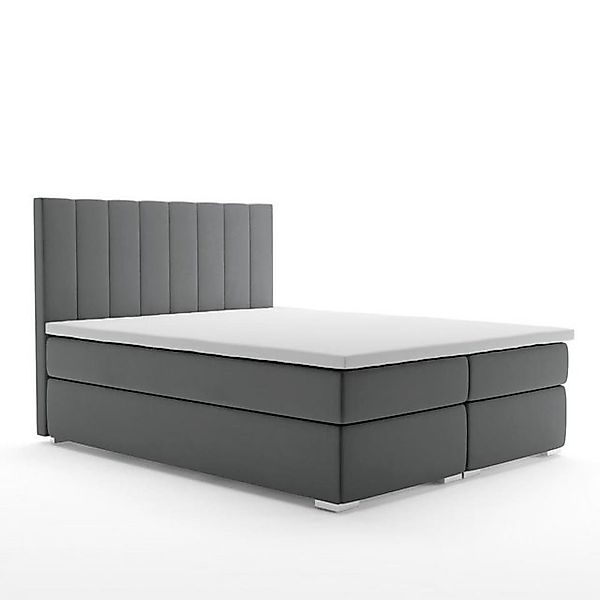 JVmoebel Bett Boxspring Bett Hotel Doppel Betten Design Polster Kasten Funk günstig online kaufen