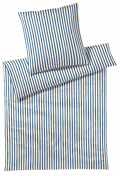 Elegante Bettwäsche "Double" 2 Stk. tlg. angenehmes Hautgefühl günstig online kaufen