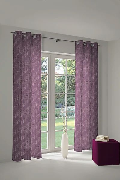 Adam Vorhang »Argentinian Criolla« Ösen 1 Stk. tlg. aus 100% Bio-Baumwolle günstig online kaufen