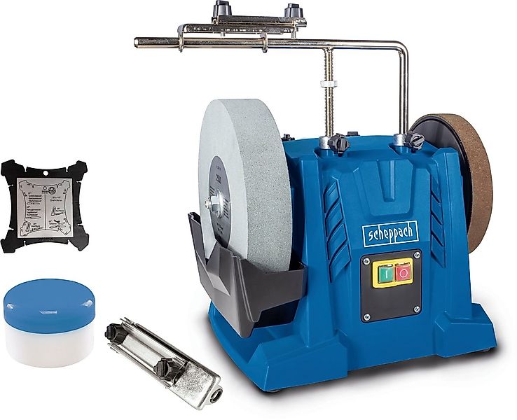 Scheppach Nass-Trockenschleifer TIGER 7000S, 200W, 250mm Korund-Schleifstei günstig online kaufen