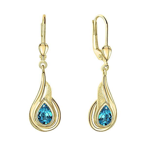 Vivance Paar Ohrhänger 375/- Gelbgold glanz günstig online kaufen