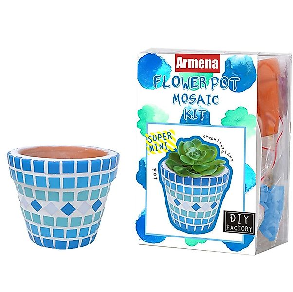 Armena Kreativset Blumentopf Mosaik Bastelset mit günstig online kaufen