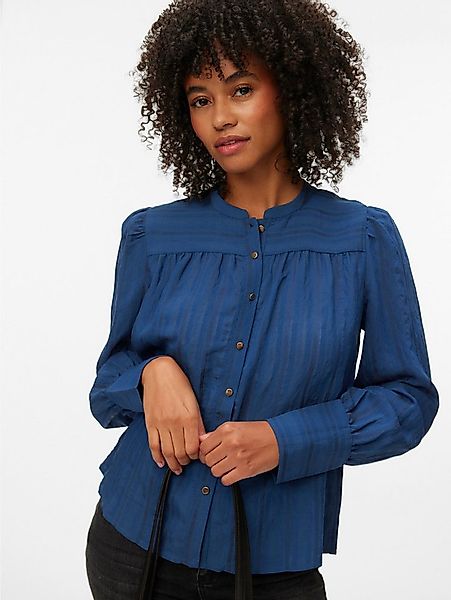 Vero Moda Hemdbluse VMISELLE L/S SHIRT WVN BTQ lange Bündchen, Ton-in Ton S günstig online kaufen