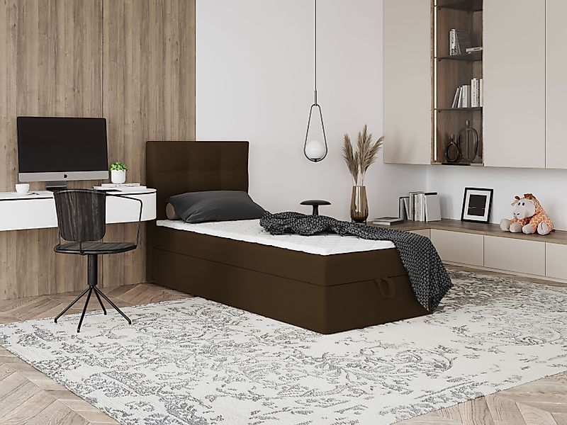 Godre Boxspringbett mit Bettkasten EWORA MINI günstig online kaufen