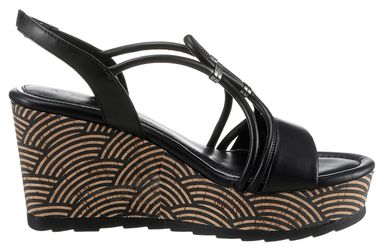 MARCO TOZZI Keilsandalette, Sommerschuh, Sandale, Keilabsatz, günstig online kaufen