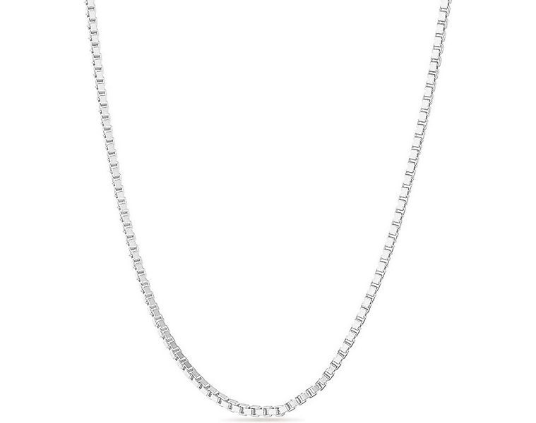 Einzelstück Silberkette Venezianerkette 925 Silber 44 - 50 cm Box Chain 14K günstig online kaufen