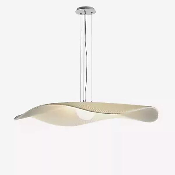 Bover LED-Hängelampe Mediterránia, weiß/creme, Ø 105 cm günstig online kaufen