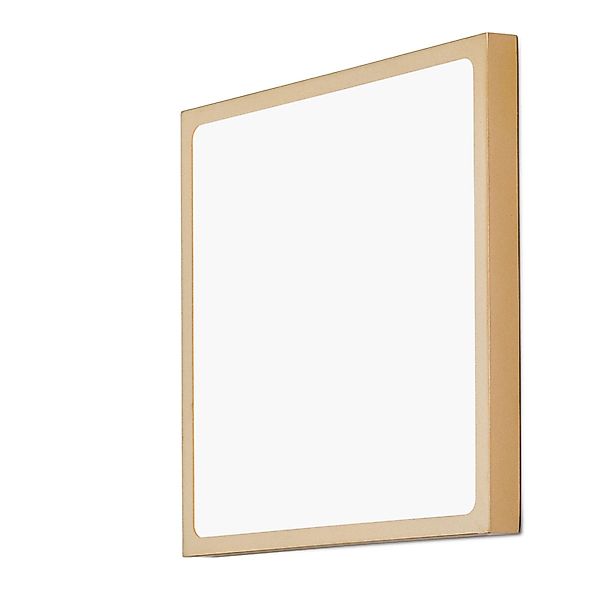 Orion Leuchten LED Deckenleuchte Lero 30 x 30 cm Gold 3000K 2400lm günstig online kaufen