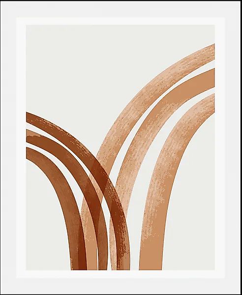 queence Bild »Lines«, Abstrakt-Figuren-Kunst-Modern, (1 St.), gerahmt günstig online kaufen