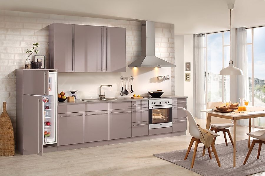 wiho Küchen Spülenschrank »Chicago«, 100 cm breit, inkl. Einbauspüle aus Ed günstig online kaufen