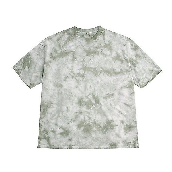 YRIIOMO T-Shirt Herren T Shirt mit einzigartigem Batik Design, aus hochwert günstig online kaufen