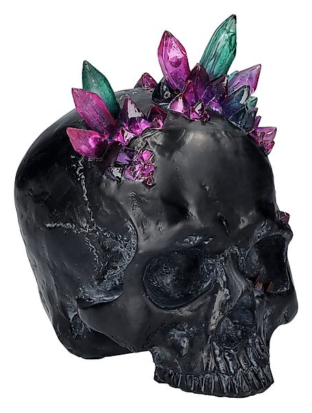 Figuren Shop GmbH Dekoobjekt Schwarzer Totenkopf günstig online kaufen