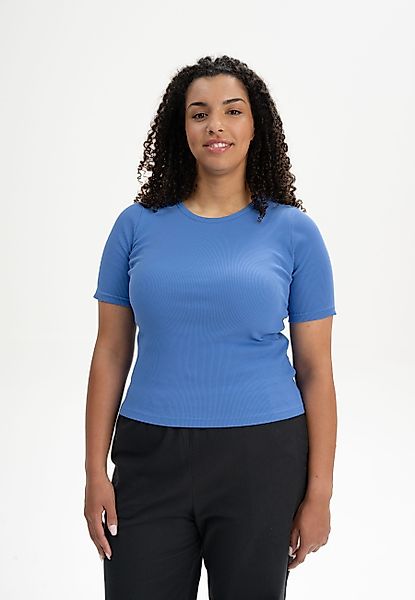MELA Kurzarmshirt Ripp T-Shirt JASLEEN Kurze günstig online kaufen