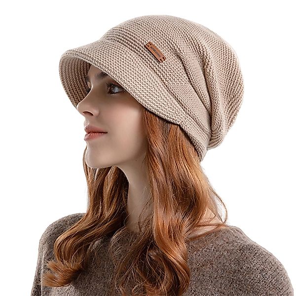 Coonoor Strickmütze Wollmütze WinterMütze Warme Slouchy günstig online kaufen